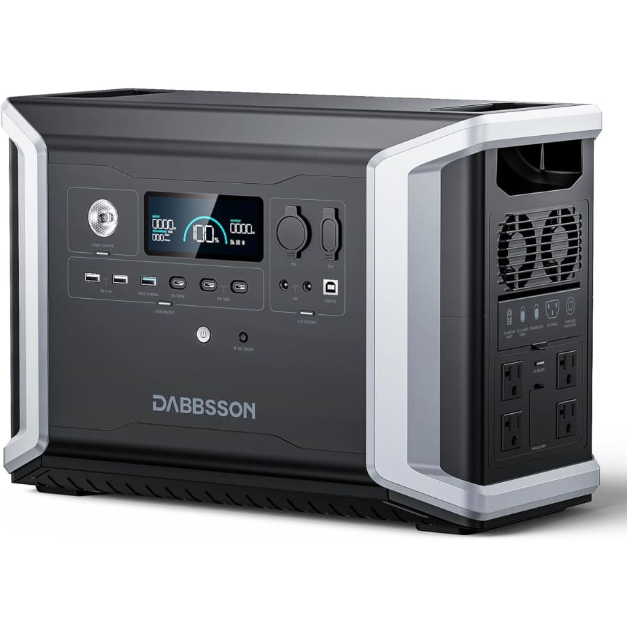 Dabbsson 2330Wh 2200W Power Station for $1,023