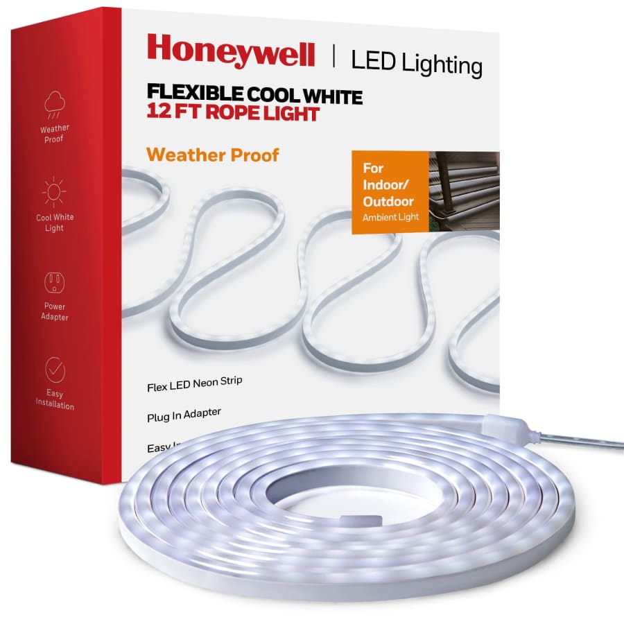 Honeywell Flexible 12-Foot Cool White Rope Light for $7 Honeywell Flexible 12-Foot Cool White Rope Light for $7