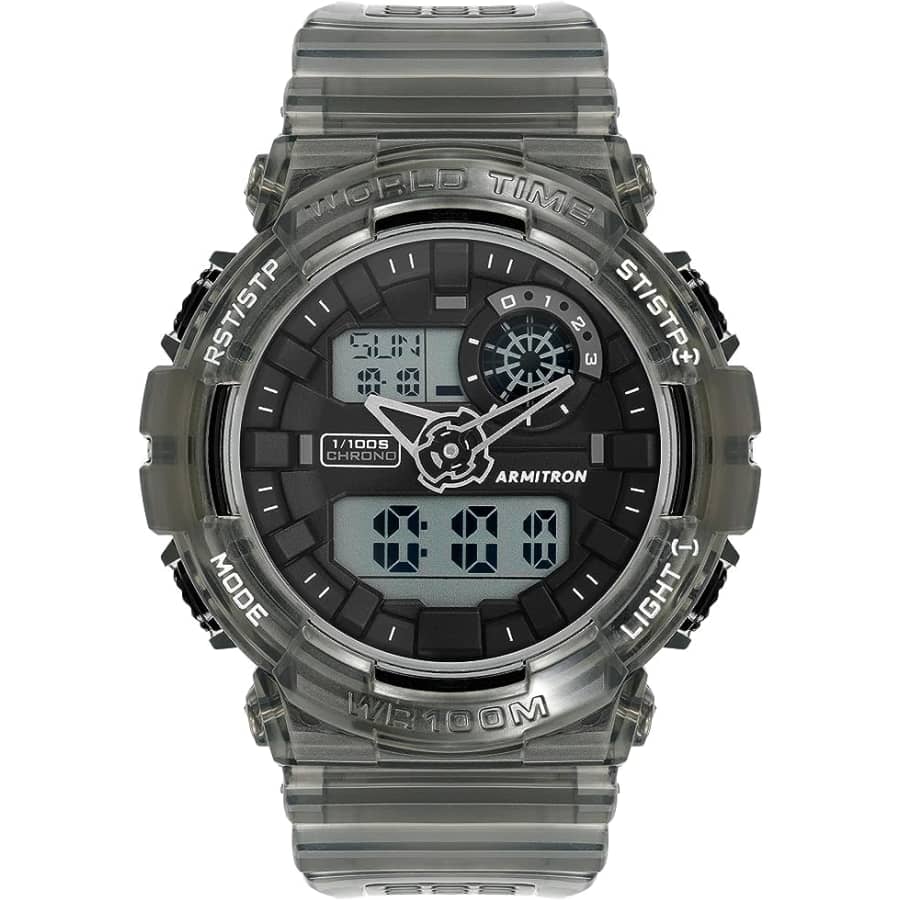 Armitron Sport Men's Analog-Digital Resin Strap Watch for $14
