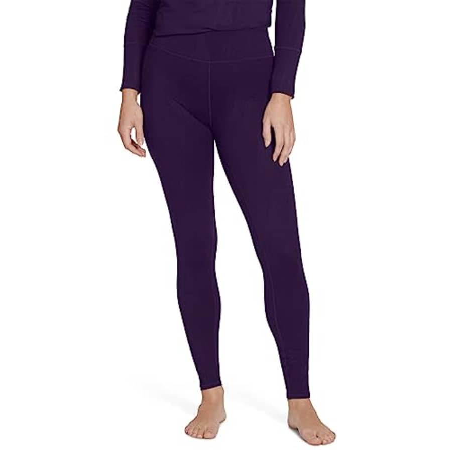 Jockey Women's Activewear Brushed Thermal Pant, Deep Plum, S for $14 Jockey Women's Activewear Brushed Thermal Pant, Deep Plum, S for $14