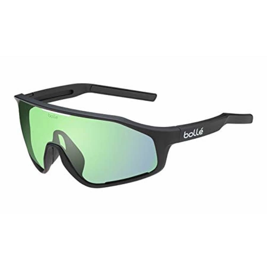 Bolle Sport Sunglasses Shifter Matte Black Phantom Clear Green for $107