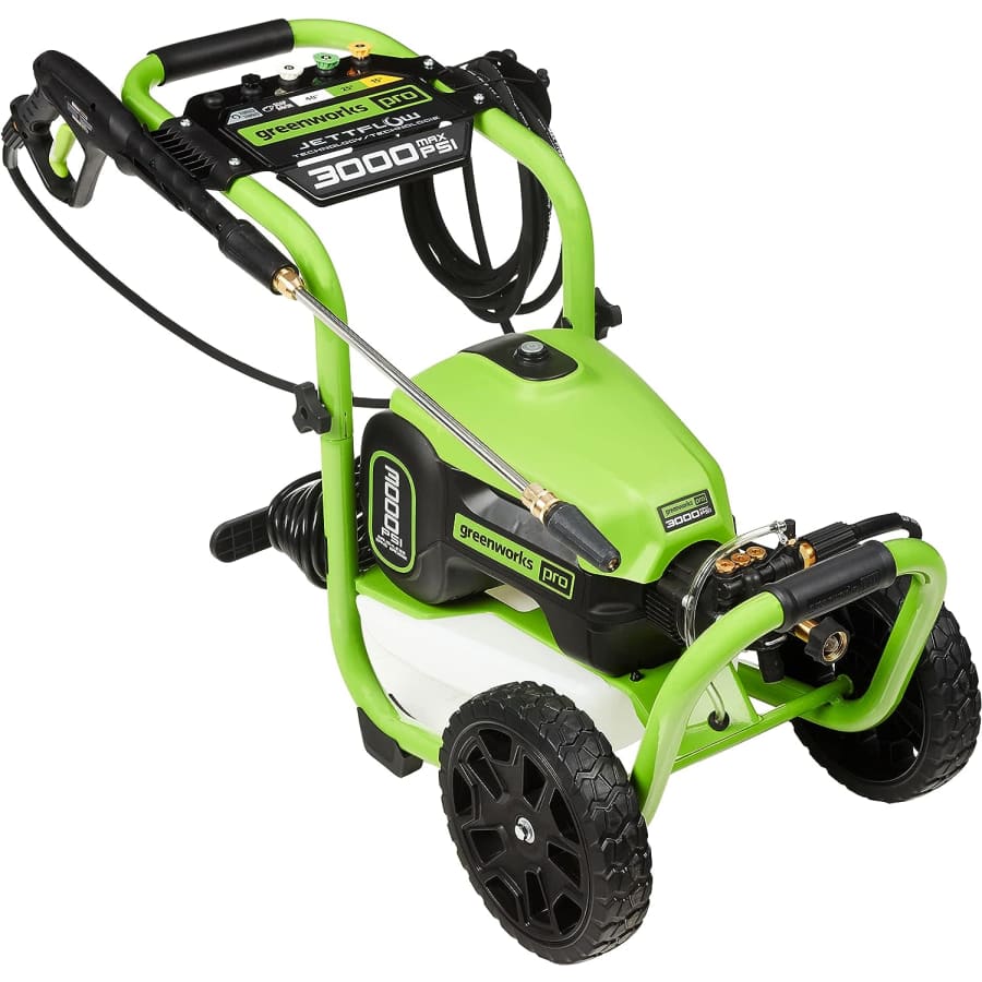 Greenworks 3000 PSI TruBrushless Electric Pressure Washer: $313