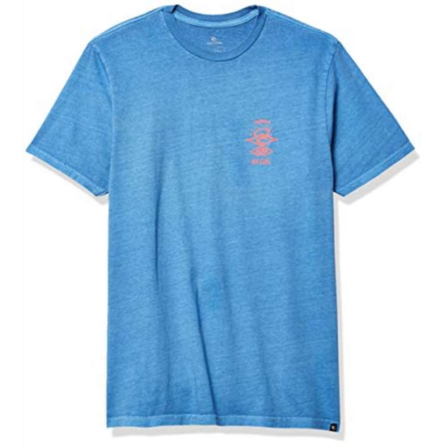 Rip Curl Men's T-Shirt, Blue, S for $15