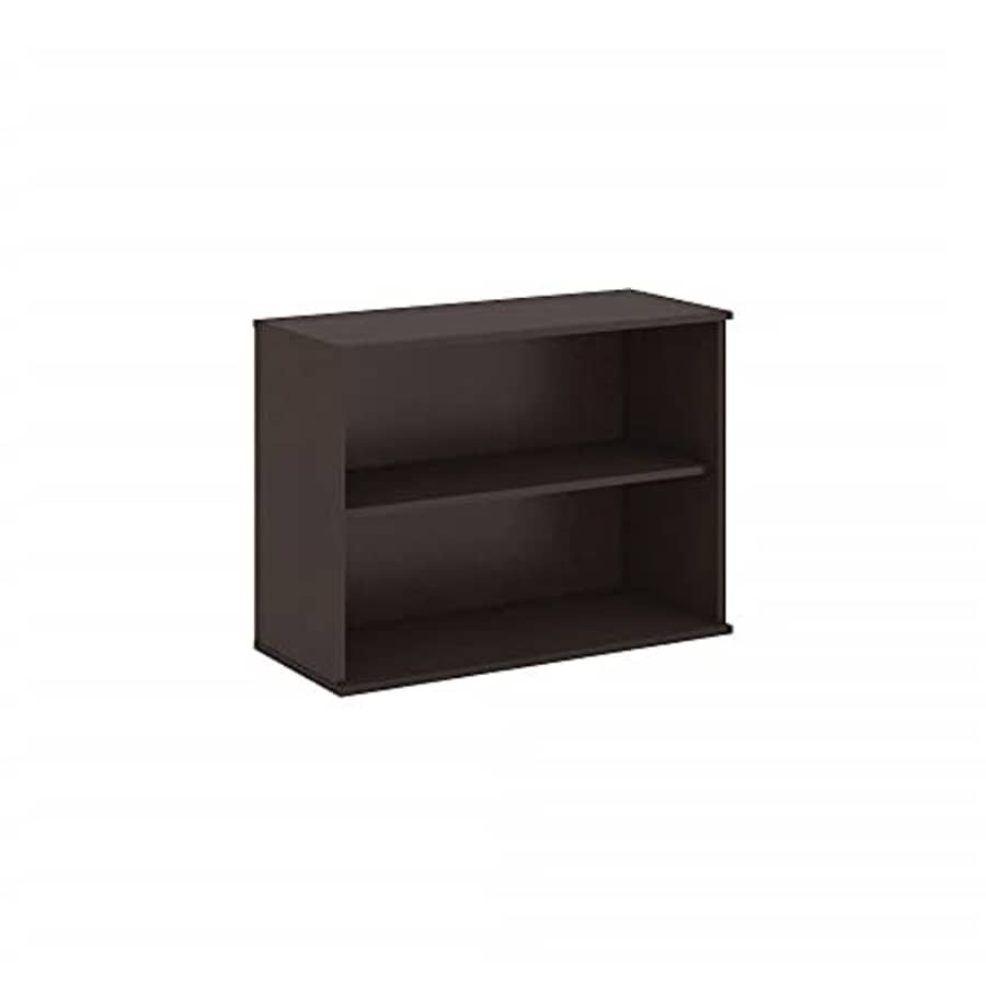 Bush Furniture Bush Business Furniture Small 2 Shelf Bookcase in Mocha Cherry, Low Bookshelf for Home Office or for $133 Bush Furniture Bush Business Furniture Small 2 Shelf Bookcase in Mocha Cherry, Low Bookshelf for Home Office or for $133