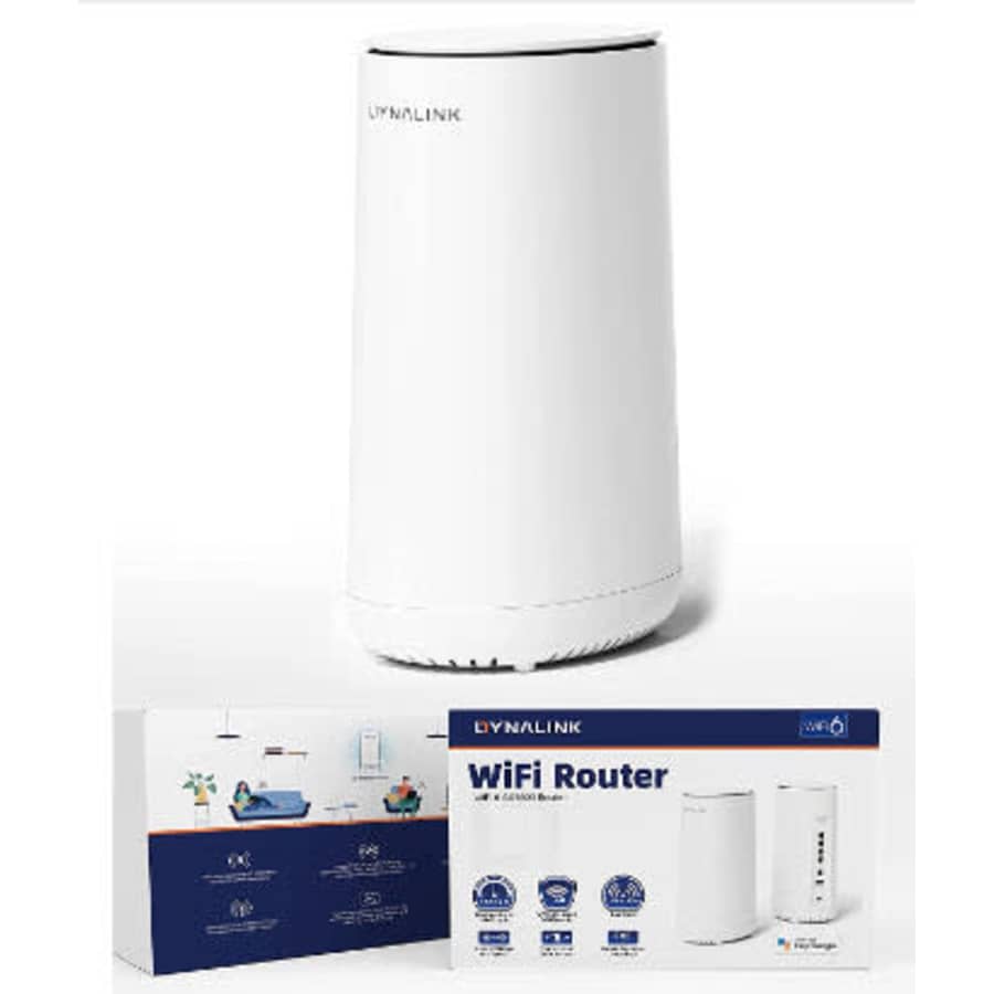 Dynalink AX3600 Dual-Band WiFi 6 Router for $60 Dynalink AX3600 Dual-Band WiFi 6 Router for $60
