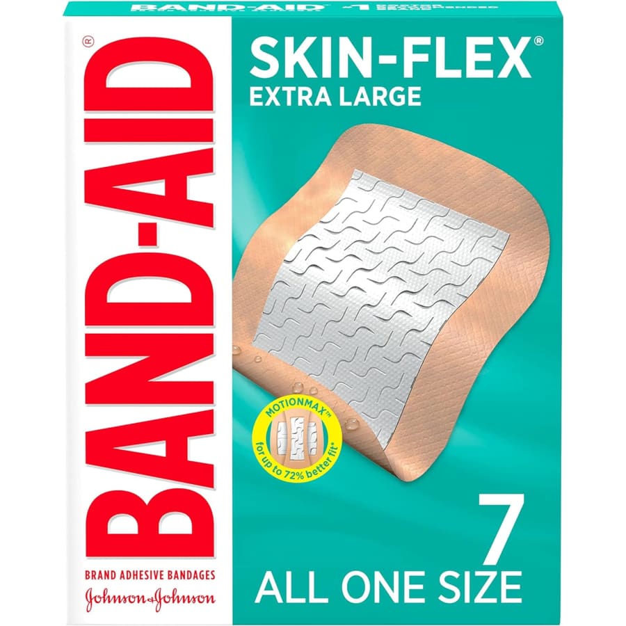 Band-Aid Skin-Flex Adhesive Bandages 7-Pack for $2.33 via Sub & Save Band-Aid Skin-Flex Adhesive Bandages 7-Pack for $2.33 via Sub & Save