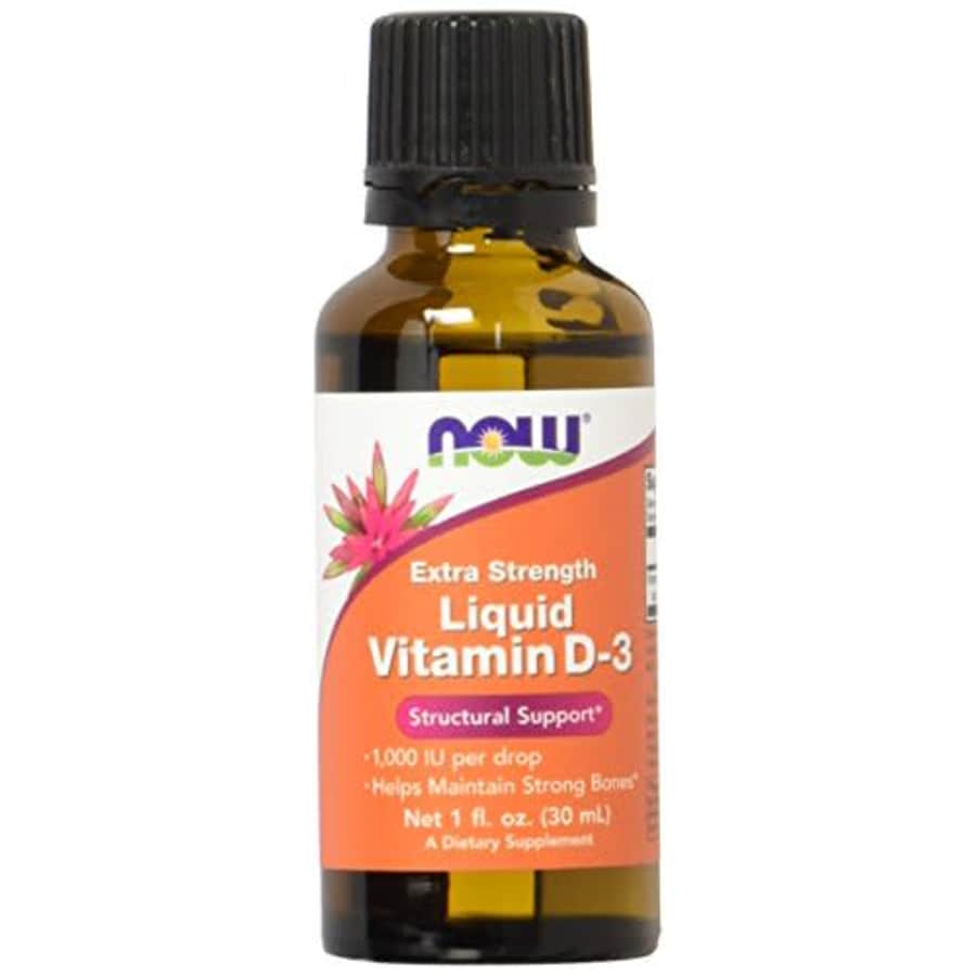 Now Foods NOW Vitamin D-3 Liquid, Extra Strength, 1-Ounce for $12
