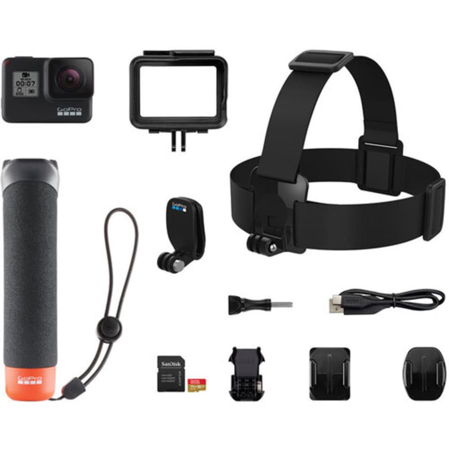 GoPro Hero7 Black 4K Action Camera Bundle for $249 GoPro Hero7 Black 4K Action Camera Bundle for $249