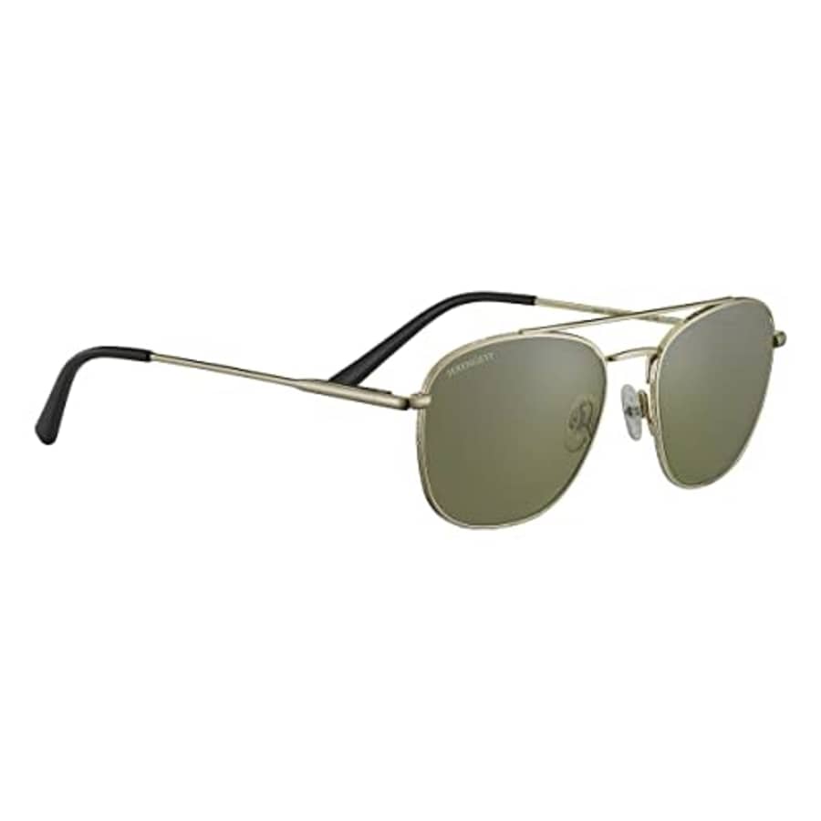 Serengeti Carroll Square Sunglasses, Matte Light Gold, Medium for $215 Serengeti Carroll Square Sunglasses, Matte Light Gold, Medium for $215