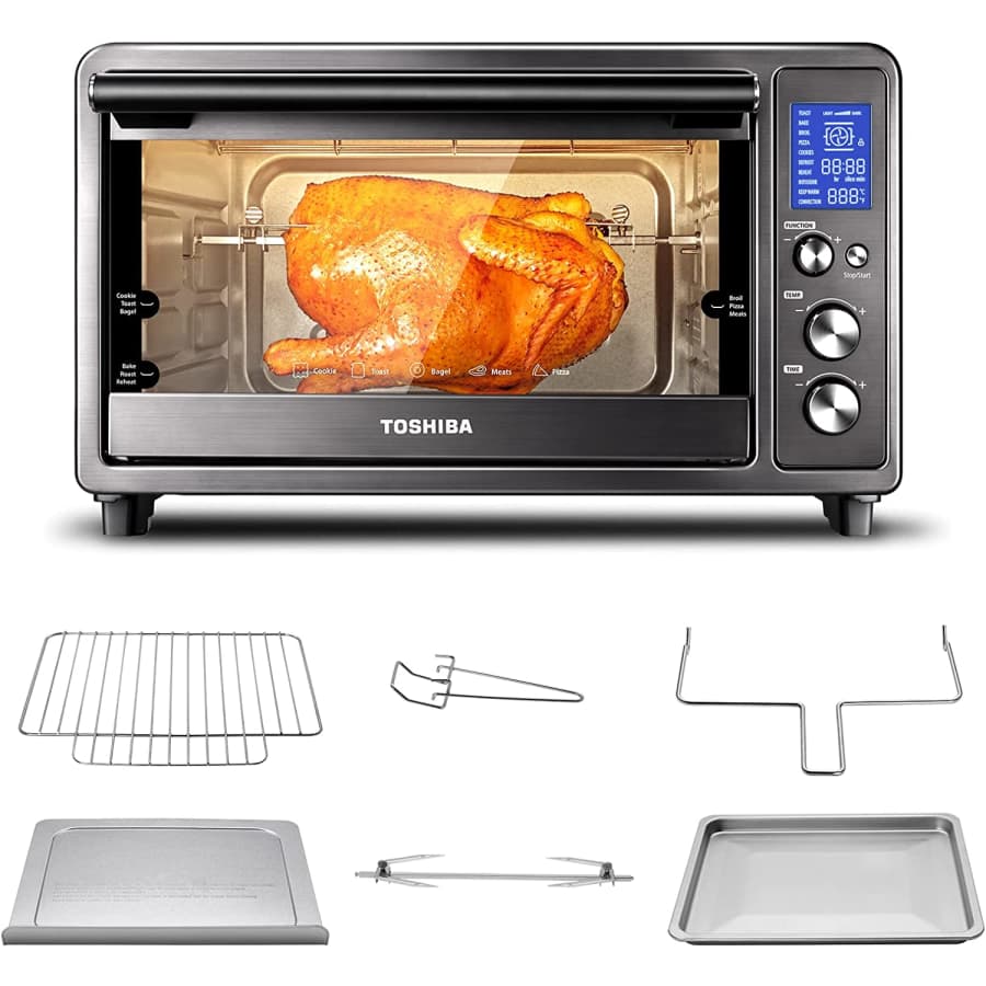 Toshiba 6-Slice Digital Toaster Oven for $144