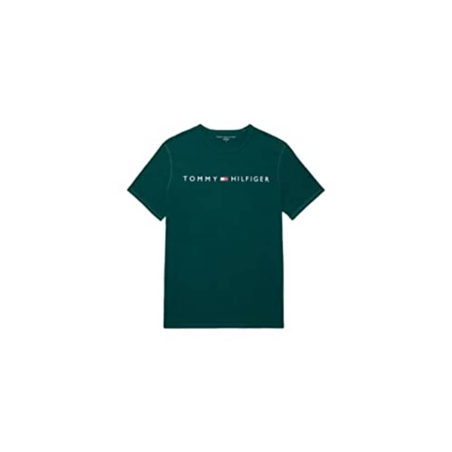 Tommy Hilfiger Men's Adaptive Sensory Logo T-Shirt, Hunter for $15 Tommy Hilfiger Men's Adaptive Sensory Logo T-Shirt, Hunter for $15