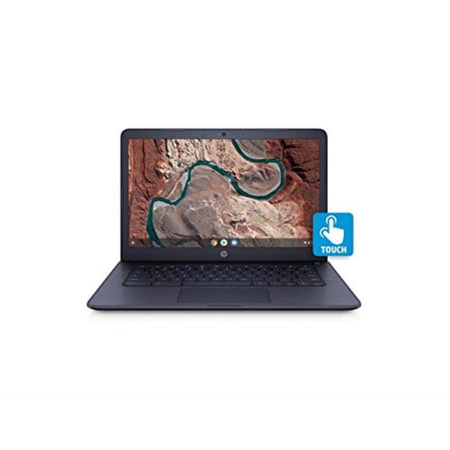 HP Chromebook 14-db0044wm A4-9120C 4GB 32GB 14-inch 1920x1080 Touchscreen Radeon Graphics Laptop - for $220