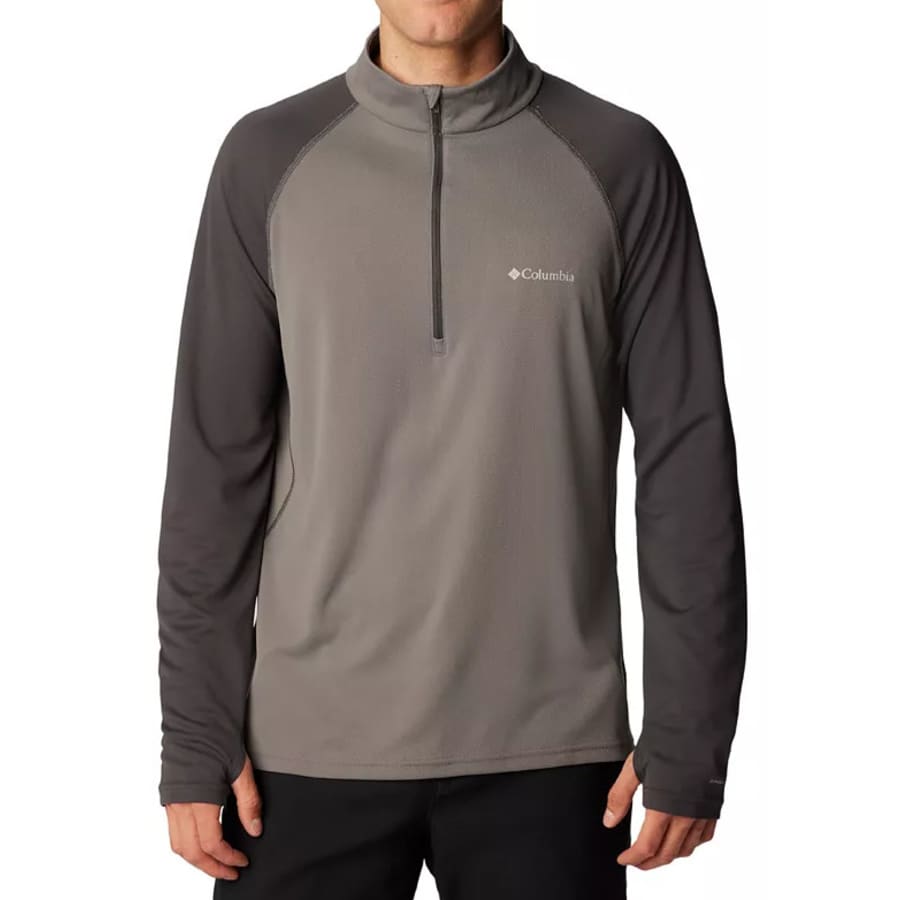 Columbia Men's Narrows Moisture-Wicking UPF 40 1/4-Zip Shirt for $20 Columbia Men's Narrows Moisture-Wicking UPF 40 1/4-Zip Shirt for $20