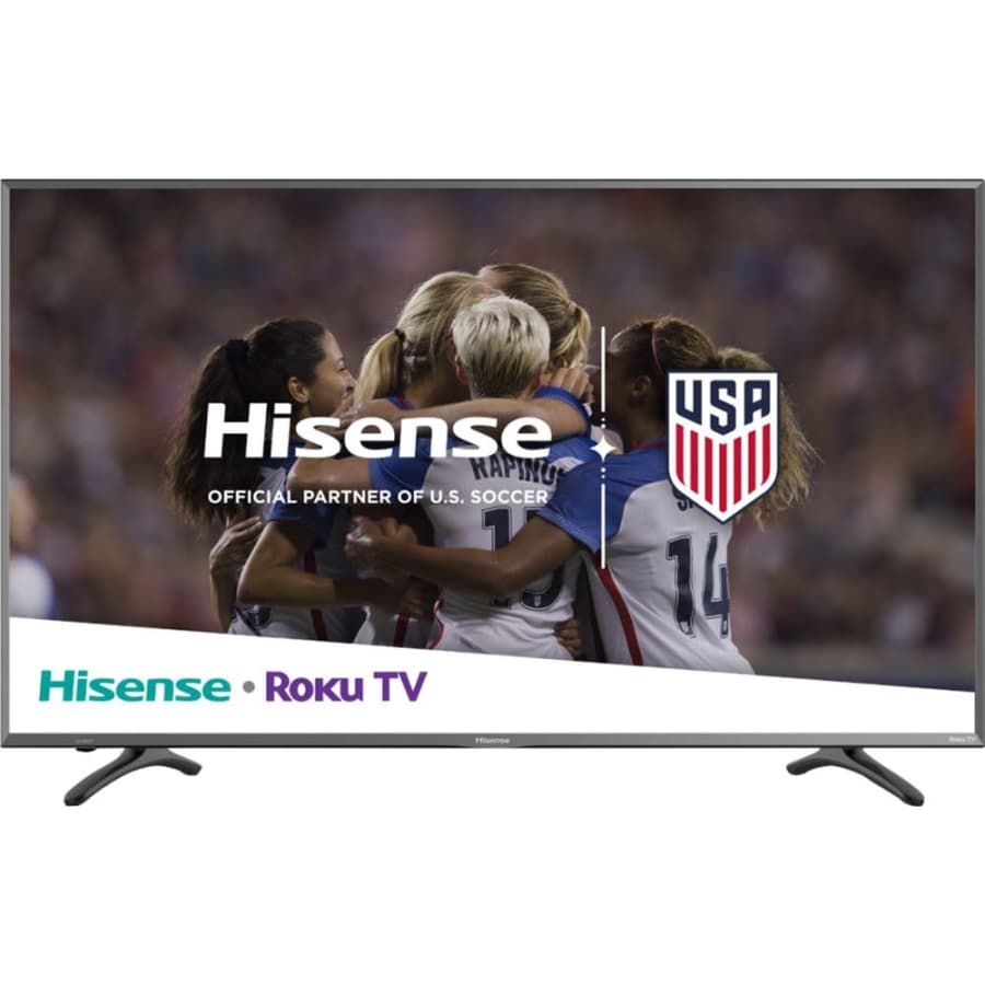 Hisense R7 Series 50R7E 50" 2160p Smart Roku 4K HDR UHD LED TV for $250