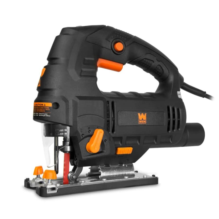 WEN 6.6-Amp Variable Speed Orbital Jig Saw with Laser and LED Light for $32 WEN 6.6-Amp Variable Speed Orbital Jig Saw with Laser and LED Light for $32