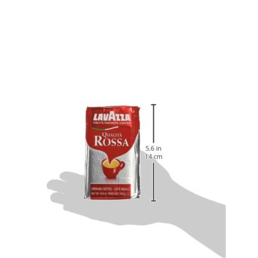 Lavazza Qualita Rossa, 8.8 oz Brick, Ground (Pack of 3) for $20