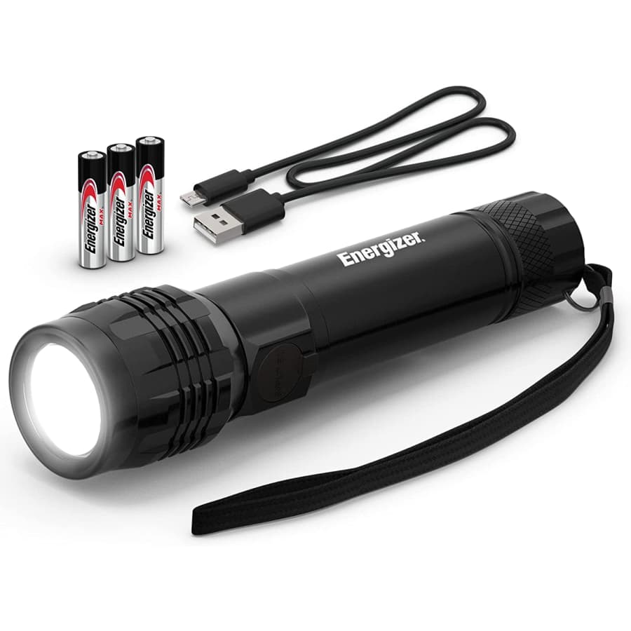 Energizer Hybrid Power Rechargeable LED Flashlight for $26