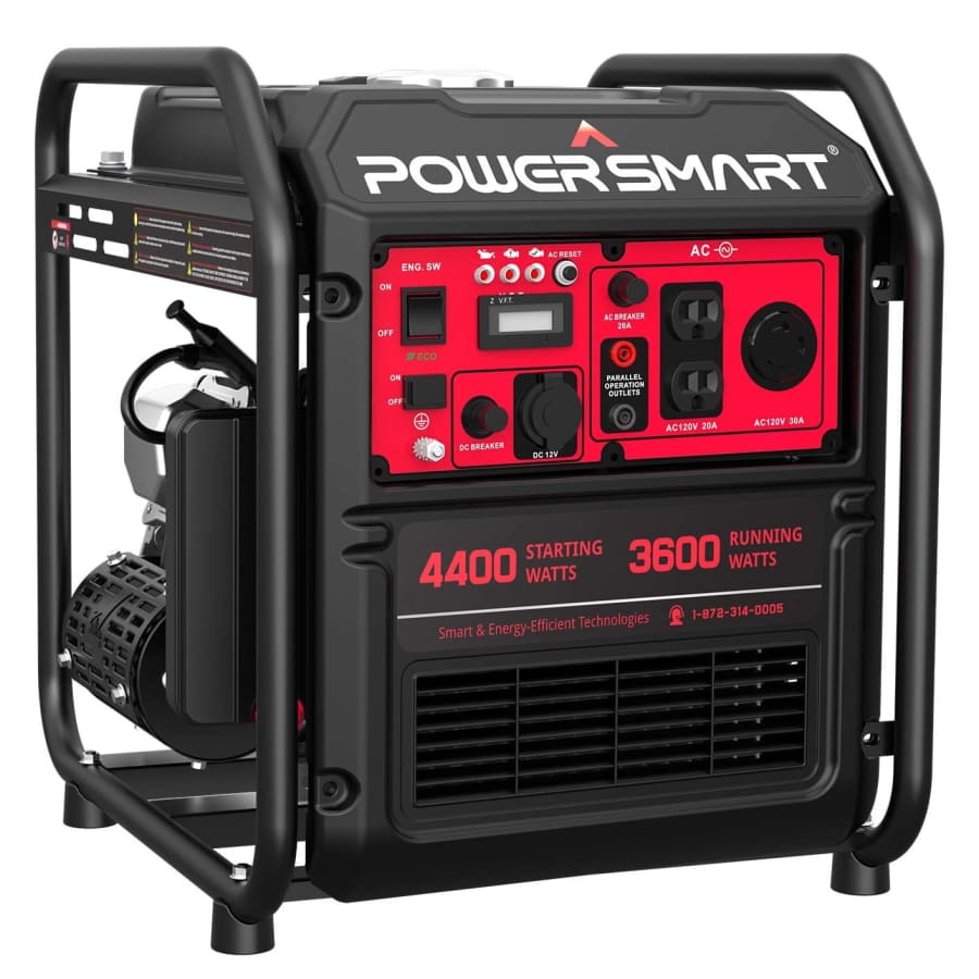 PowerSmart 4,500W Gas Powered Inverter Generator: $279 PowerSmart 4,500W Gas Powered Inverter Generator: $279