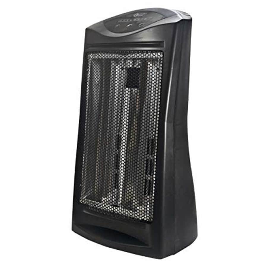 Comfort Zone CZQTV007EBK 1500-Watt Energy Save Radiant Quartz Heater for $60 Comfort Zone CZQTV007EBK 1500-Watt Energy Save Radiant Quartz Heater for $60