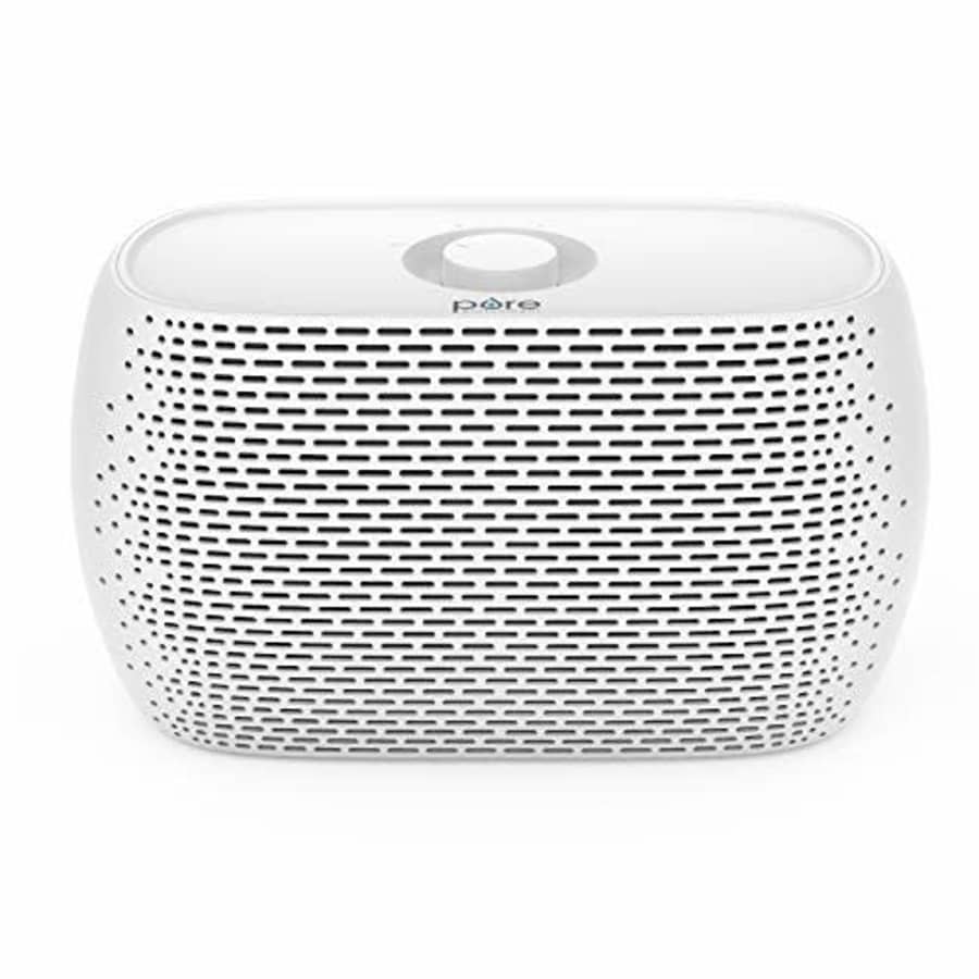 Pure Enrichment PureZone Breeze Tabletop 2-in-1 Air Purifier - True HEPA Filter Cleans Air, Helps for $62