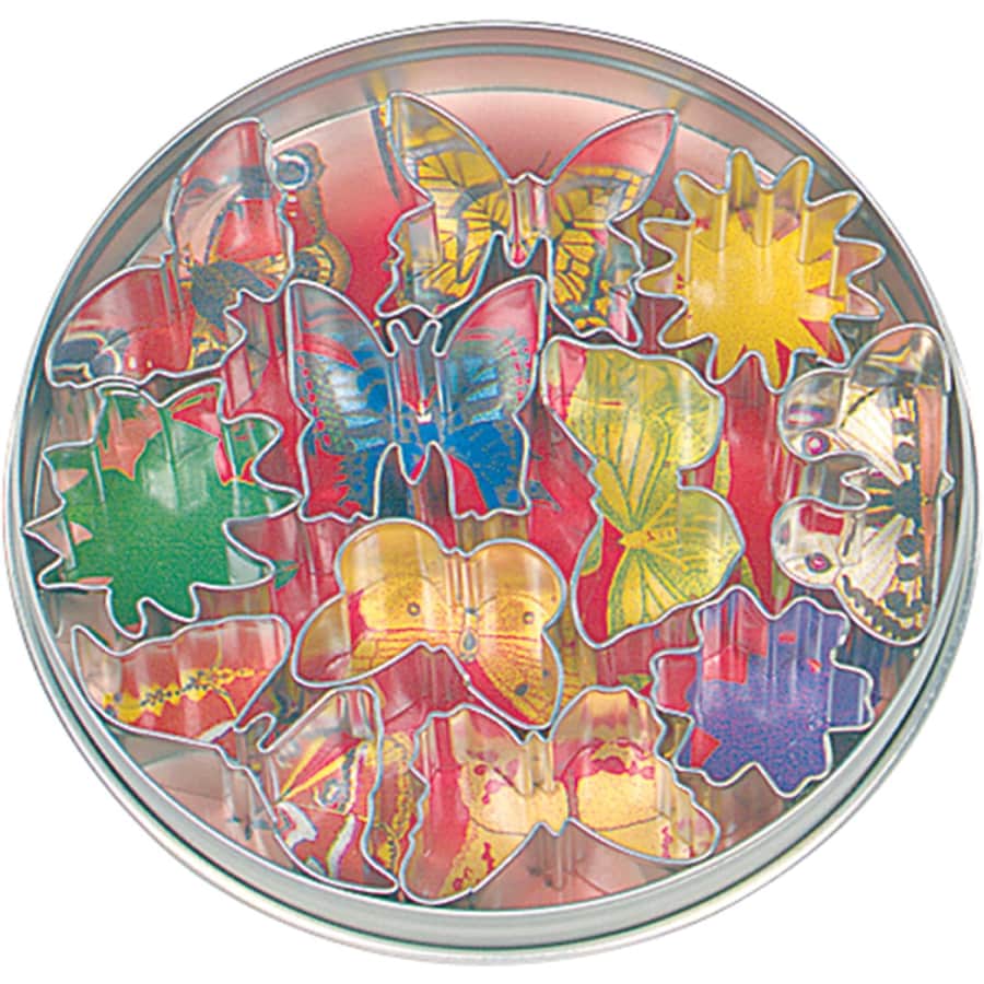 Fox Run 11-Piece Mini Flower and Butterfly Cookie Cutter Set for $11