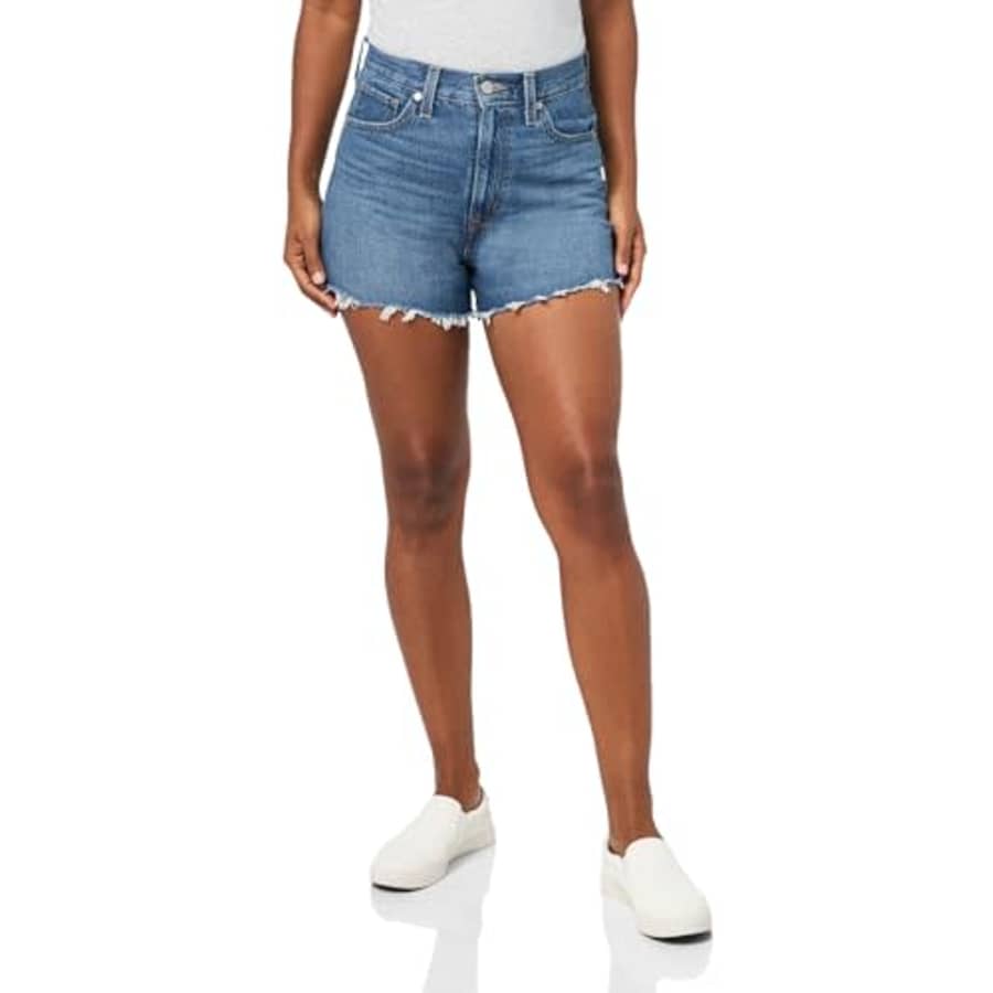 Levi's Women's High Waisted Mom Shorts (Also Available in Plus), (New) Call It a Good Day for $33