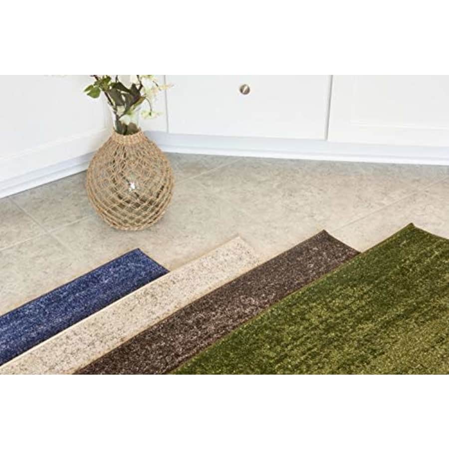 Unique Loom Del Mar Collection Contemporary Transitional Navy Blue Area Rug (2' 2 x 3' 0) for $24