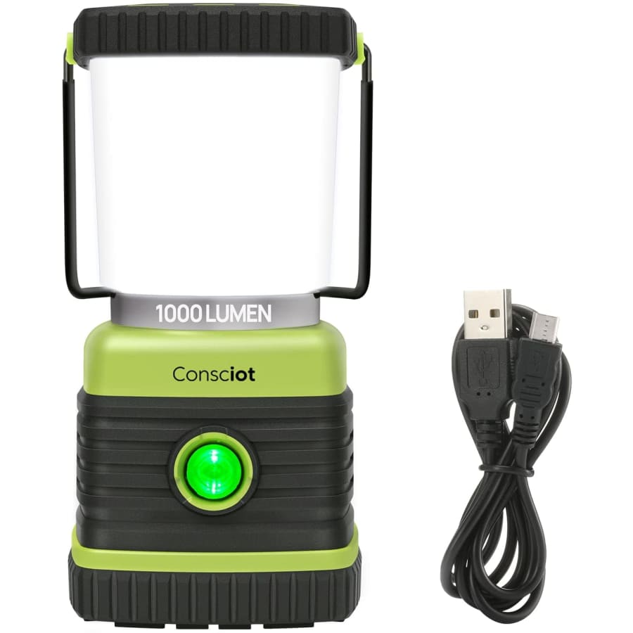 Consciot Rechargeable LED Camping Lantern for $21 Consciot Rechargeable LED Camping Lantern for $21