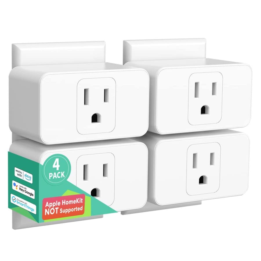 Meross Wi-Fi Smart Plug Mini 4-Pack for $24 Meross Wi-Fi Smart Plug Mini 4-Pack for $24