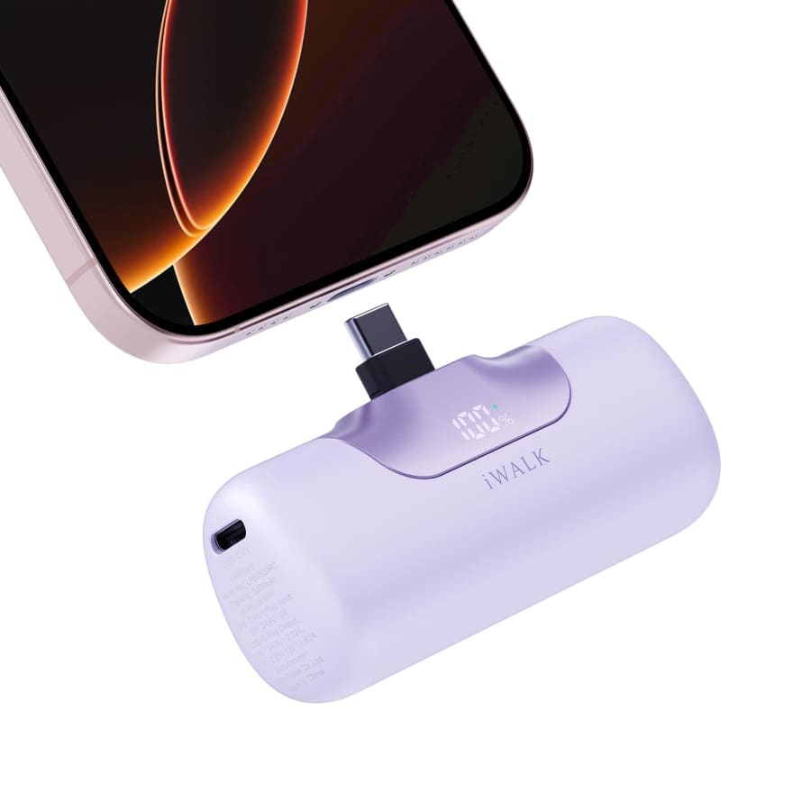 iWalk 5,500mAh USB-C Portable Charger: $20 w/ Prime