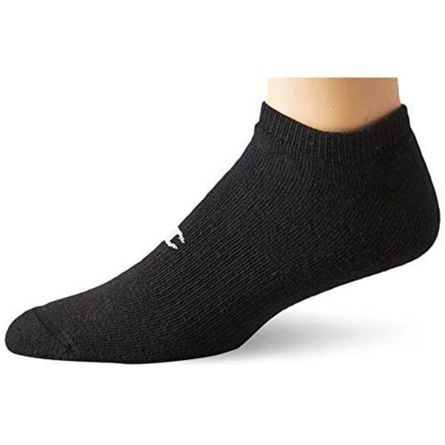 Champion Men's Double Dry Size 6 to 12, Cotton-Rich No Show Socks for $32 Champion Men's Double Dry Size 6 to 12, Cotton-Rich No Show Socks for $32