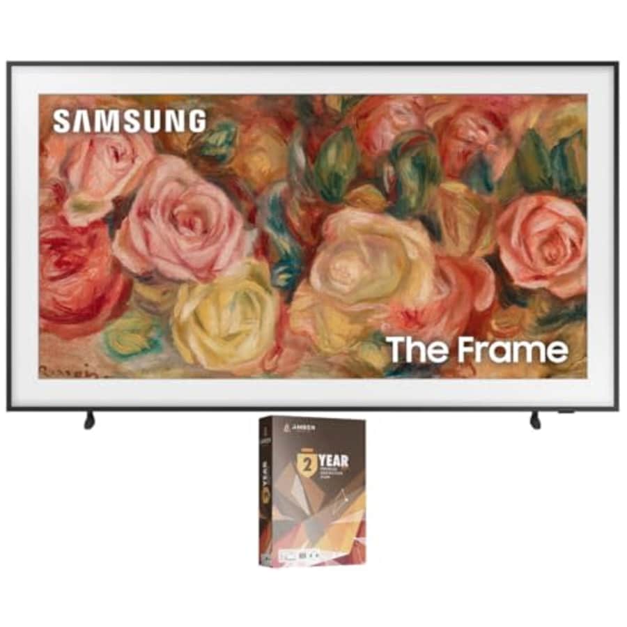SAMSUNG QN65LS03DAFXZA 65 Inch The Frame 4K Smart Quantum HDR TV with 2 Year Amber Protection Plan for $1,798