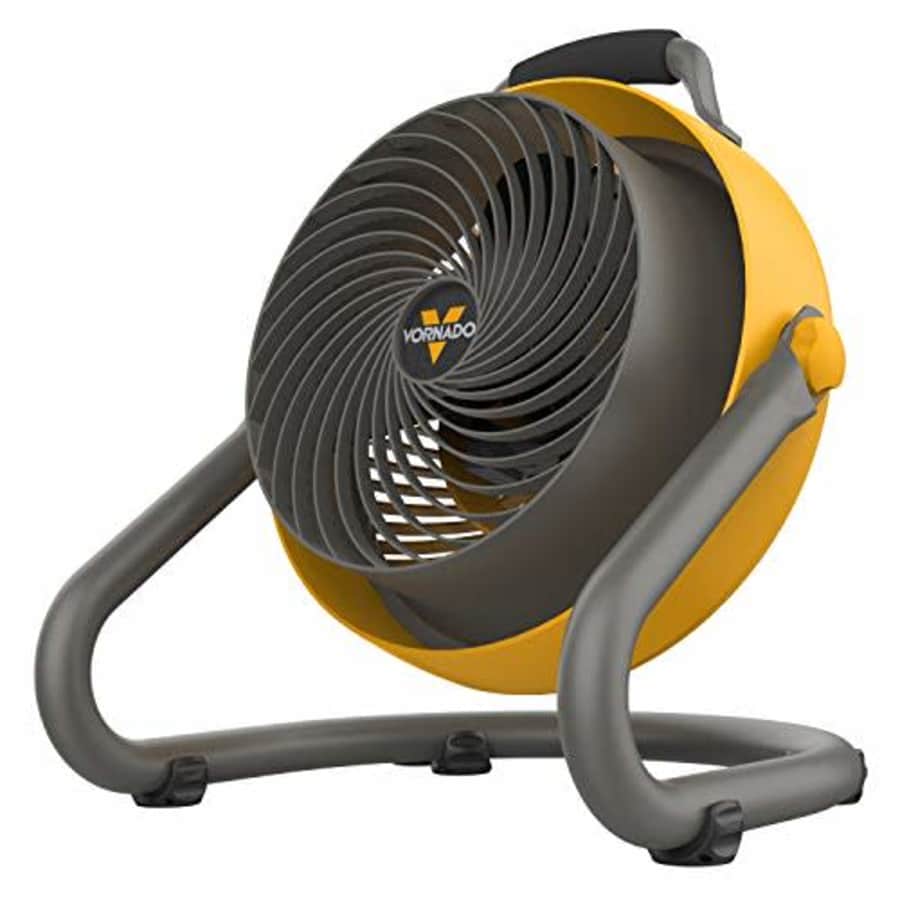 Vornado 293 Large Heavy Duty Air Circulator Shop Fan, Yellow, 16 In. for $117