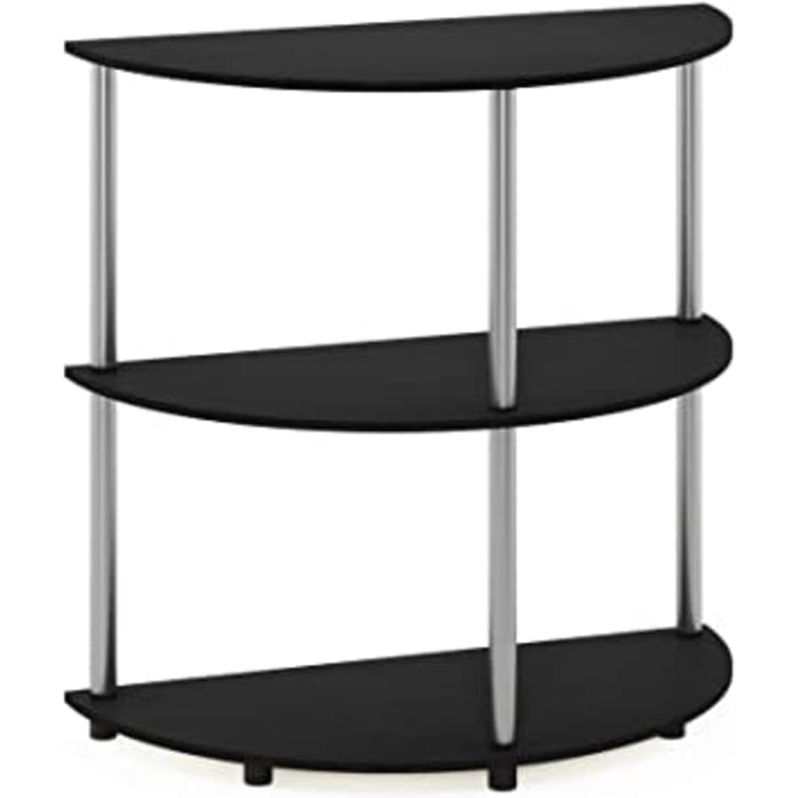 Furinno Frans Turn-N-Tube Half-Circle Console Table for $42