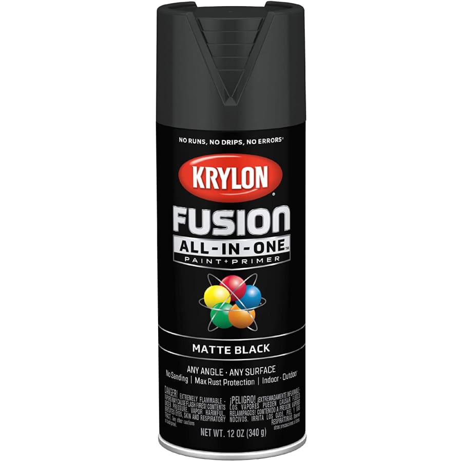 Krylon Fusion All-In-One Spray Paint + Primer 12-oz. Can for $7