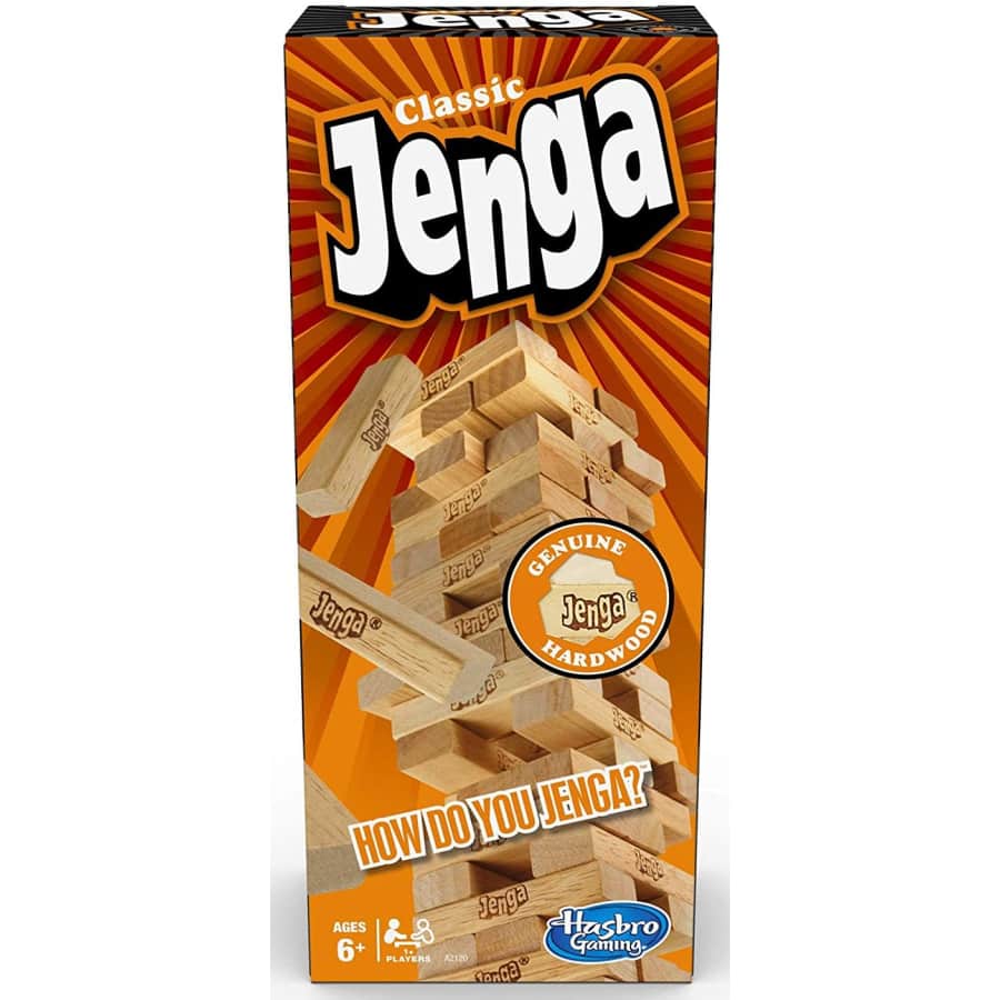 Hasbro Jenga Classic Game for $15