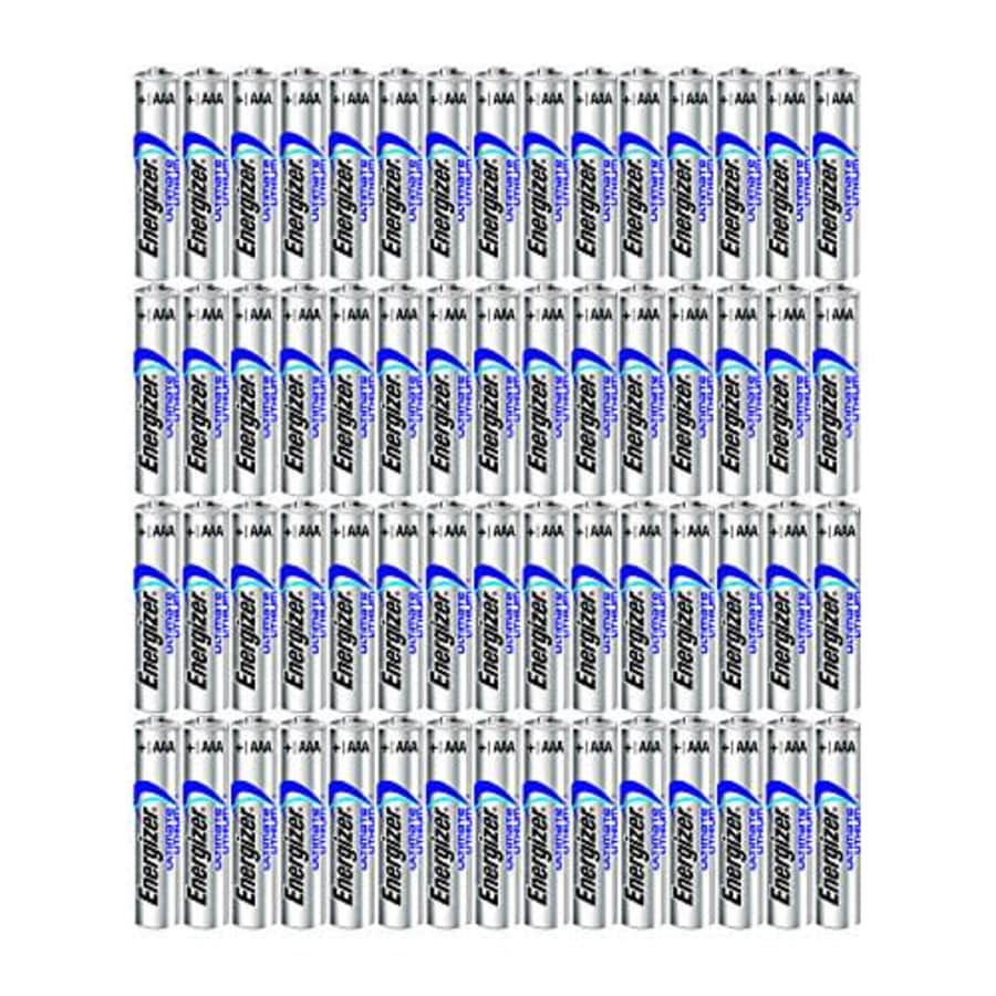 Energizer 60AAA Ultimate Lithium Long Lasting Leakproof Batteries for $140