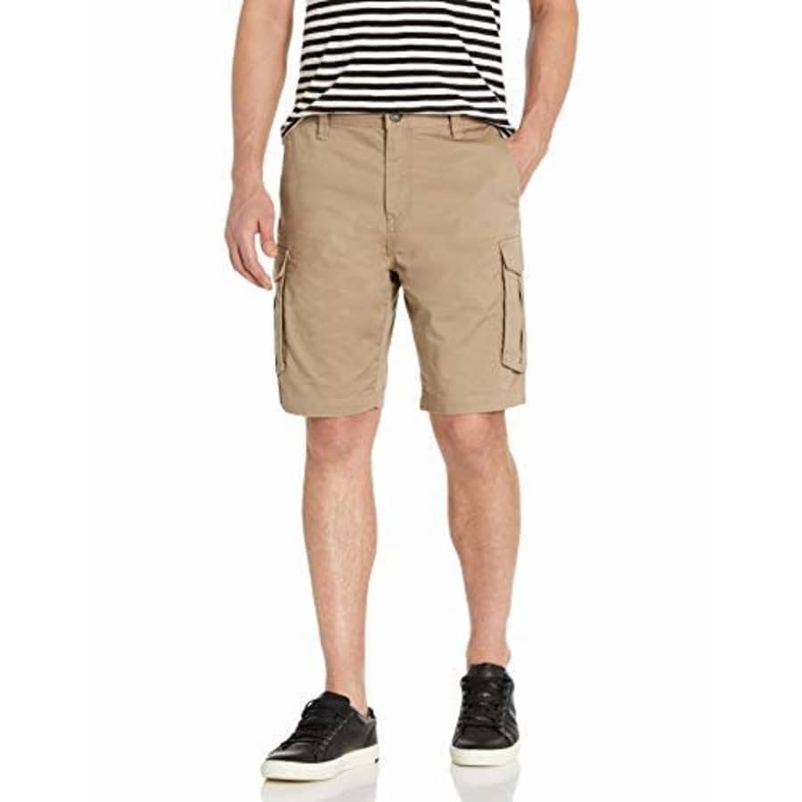 Volcom Men's Bevel Cargo Shorts, 38 Brown for $45