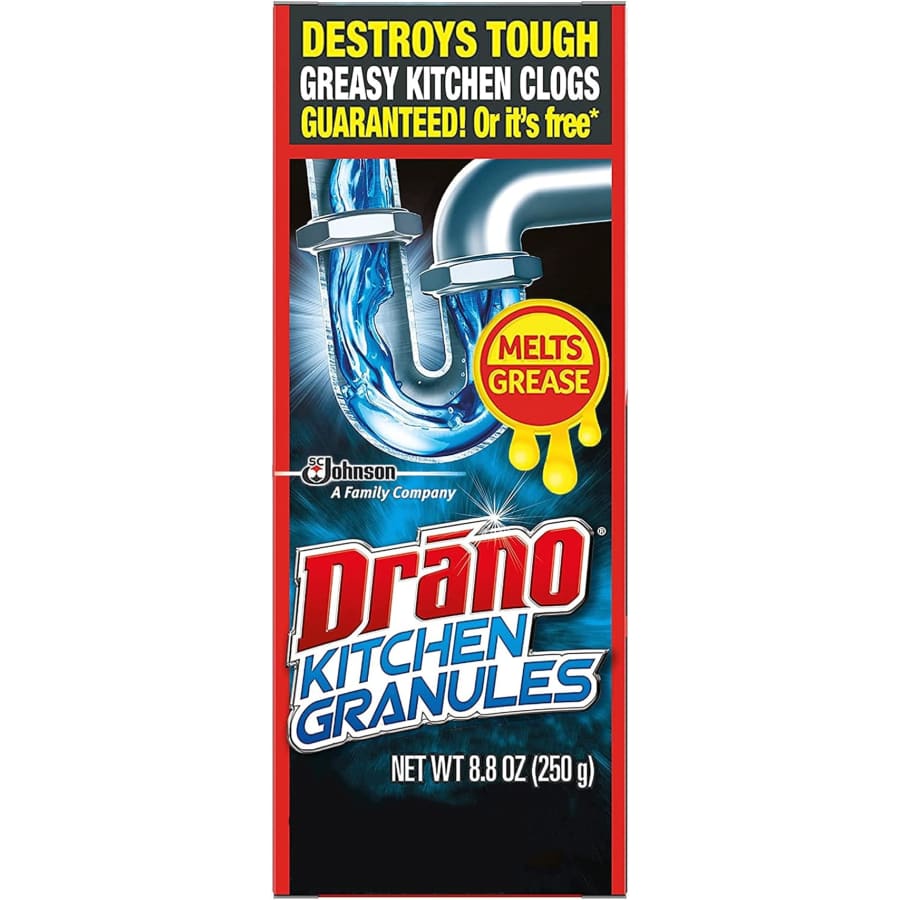 Drano Kitchen Granules 8.8-oz. Drain Clog Remover / Cleaner for $3.15 w/ Sub & Save Drano Kitchen Granules 8.8-oz. Drain Clog Remover / Cleaner for $3.15 w/ Sub & Save