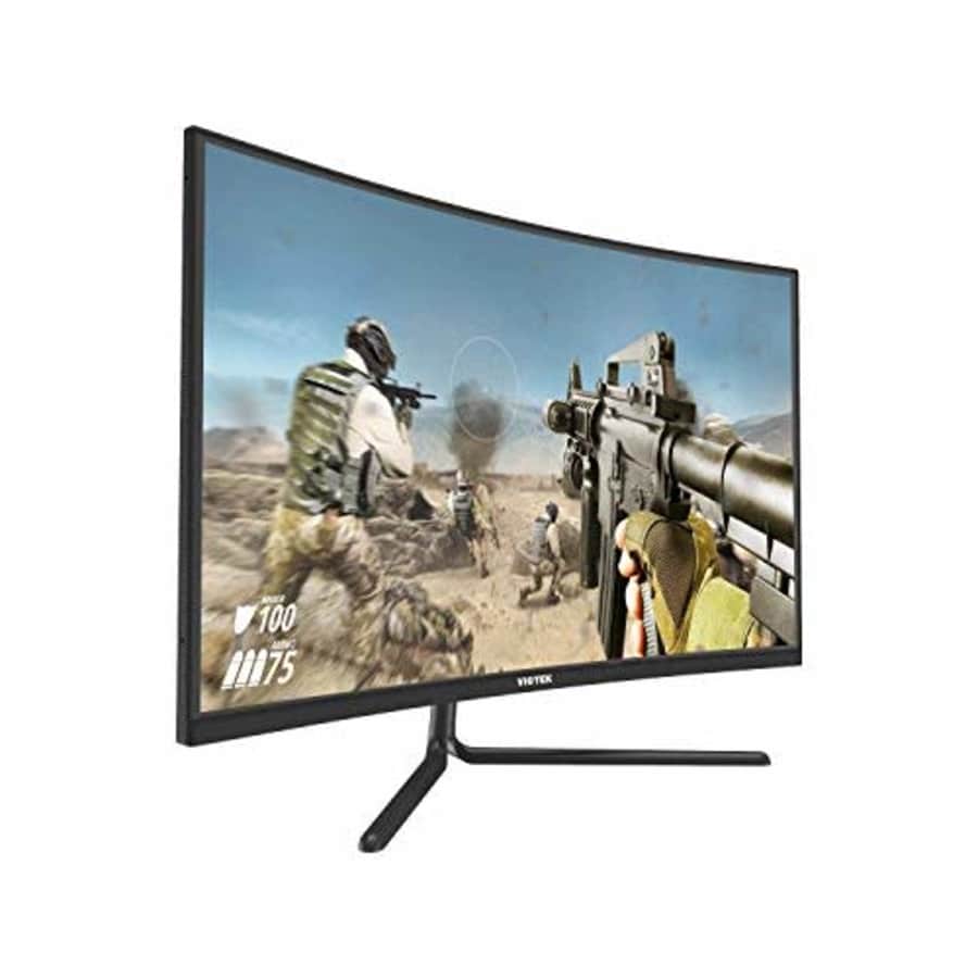 Viotek GNV27CB 165hz 27-Inch Curved Gaming Monitor | 1920x1080p w/ 3,000:1 Contrast | FreeSync | 1x for $243