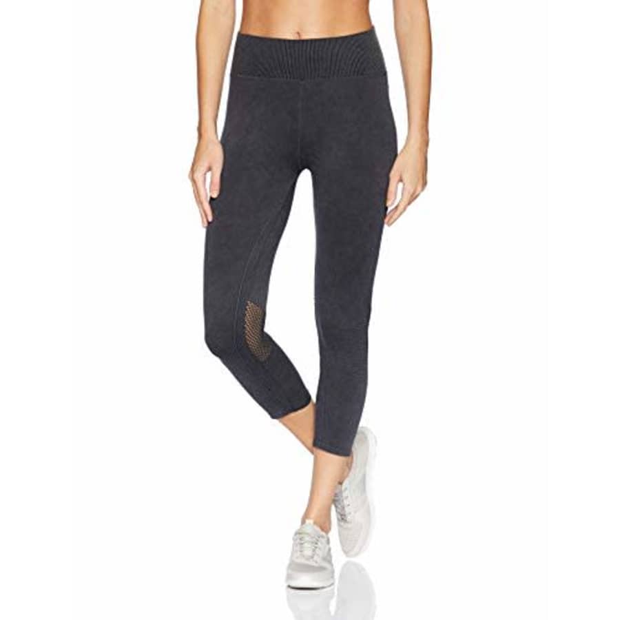Splendid Women's Studio Activewear Workout Athletic Seamless Legging Bottom, Black, M for $16