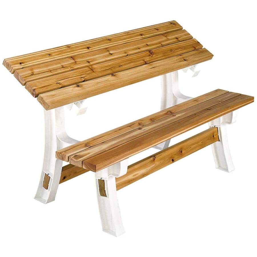 2x4basics Fliptop Plastic Convertible Bench Kit for $48