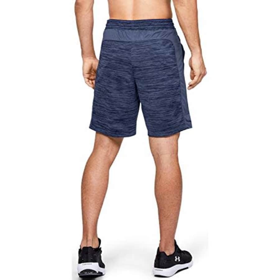 Under Armour Men's MK1 Twist Shorts, Blue Ink (497)/Mod Gray, Blue Ink (497)/Mod Gray for $20