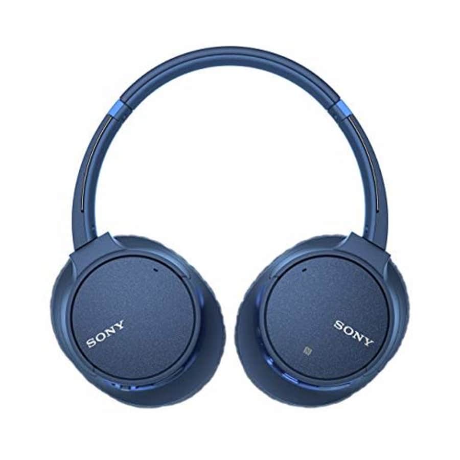 Sony Noise Cancelling Headphones WHCH700N: Wireless Bluetooth Over The Ear Headset with Mic for for $160