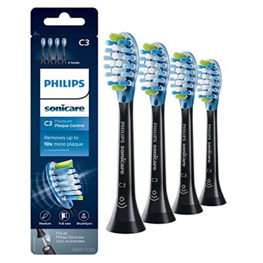 Philips Sonicare Premium Plaque Control replacement toothbrush heads, HX9044/95, BrushSync for $42 Philips Sonicare Premium Plaque Control replacement toothbrush heads, HX9044/95, BrushSync for $42