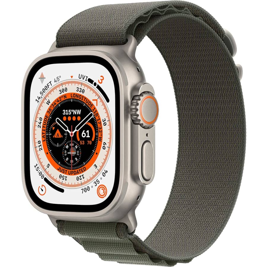 Apple Watch Ultra GPS + Cellular 49mm Smartwatch for $467