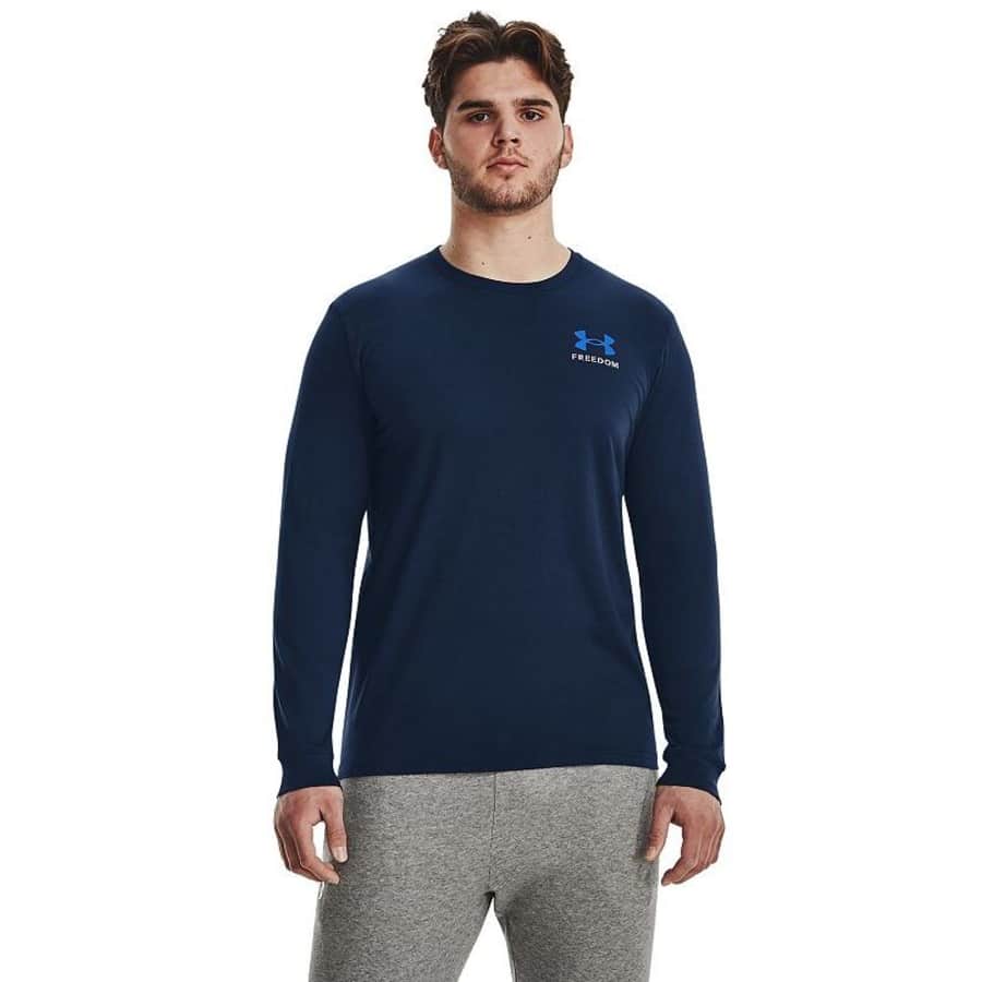 Under Armour Men's New Freedom Flag T-Shirt for $13 Under Armour Men's New Freedom Flag T-Shirt for $13