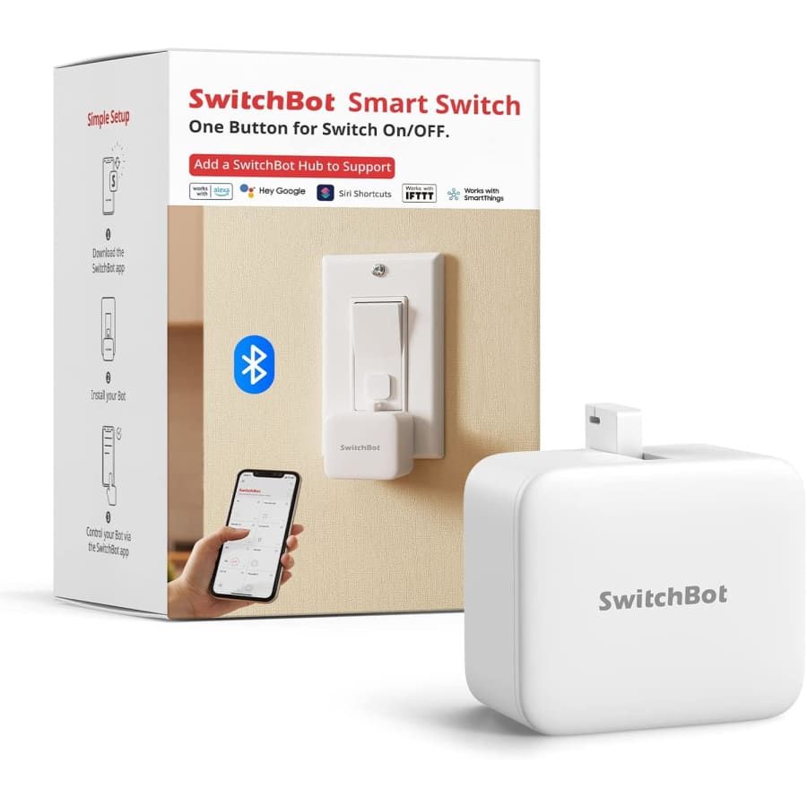 SwitchBot Smart Switch Button Pusher: $20.30 SwitchBot Smart Switch Button Pusher: $20.30