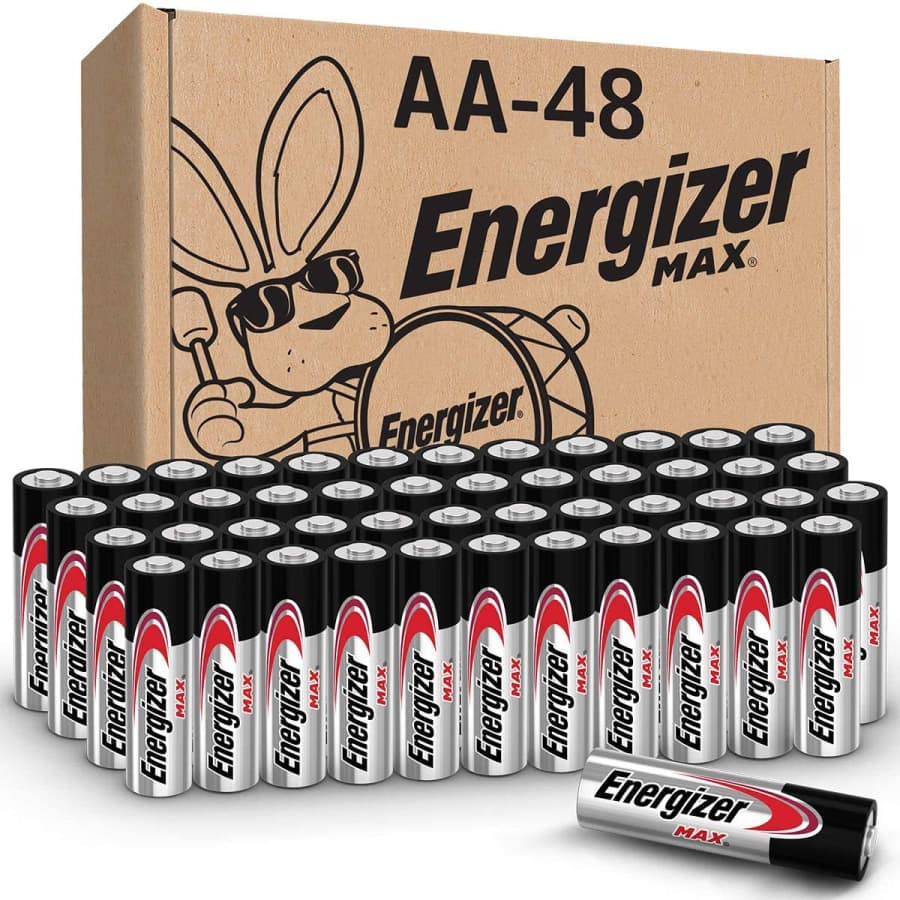 Energizer Powerseal Alkaline AA Batteries 48-Pack for $17 w/ Sub & Save Energizer Powerseal Alkaline AA Batteries 48-Pack for $17 w/ Sub & Save