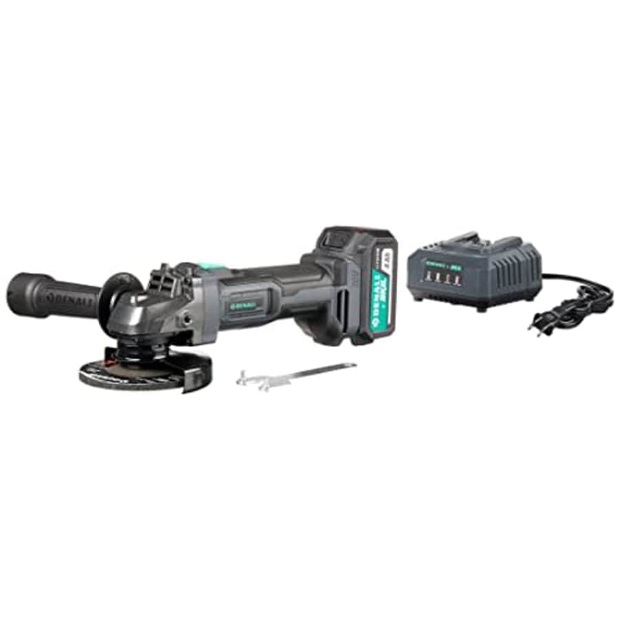 Amazon Brand - Denali by SKIL 20V Cordless Angle Grinder Kit with 4.0Ah Lithium Battery and 2.4A for $105 Amazon Brand - Denali by SKIL 20V Cordless Angle Grinder Kit with 4.0Ah Lithium Battery and 2.4A for $105